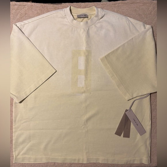 Fear of God Lemon Cream Short Sleeve Tee